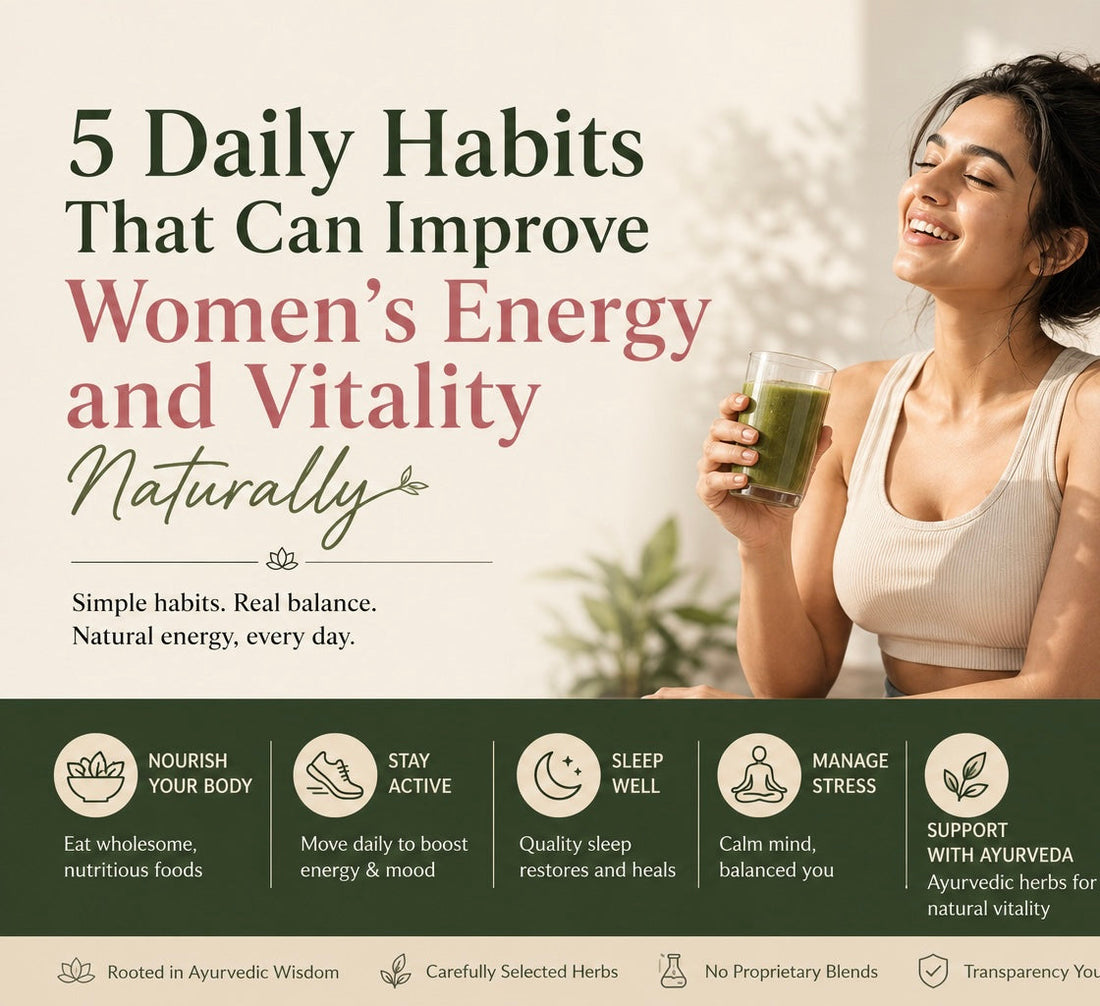 5 Daily Habits That Can Improve Women's Energy and Vitality Naturally